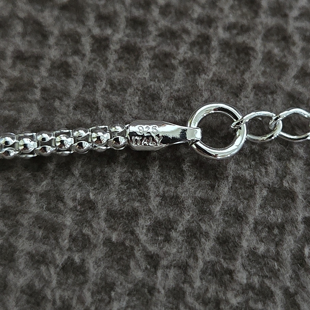 Annika Witt Sterling Silver🤍 Scroll📜 Heart❤ Pendant Necklace - NWT - Picture 9 of 16